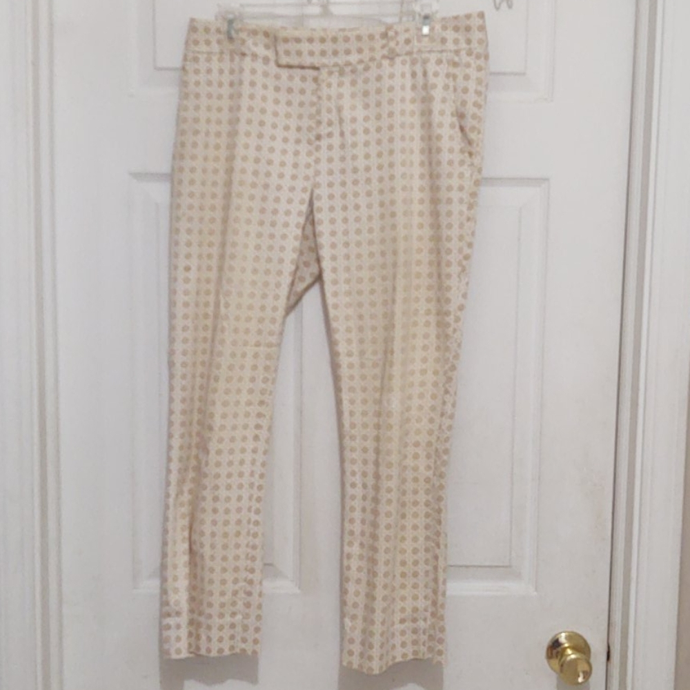 Banana Republic Geometric print pants Sz 4